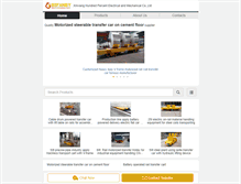Tablet Screenshot of chinatransfercart.com